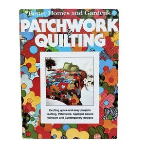 Quilting Pattern Book Better Homes & Gardens Patchwork & Quilting Book  1980